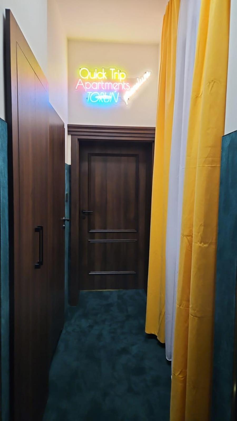 Quick Trip Apartments Torun Bagian luar foto